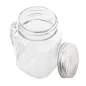 PICHET + COUVERCLE + PAILLE WAKI GLASS 450 ML 10,5x8x13 CM TRANSPARENT VERRE (24 UNITÉ) PICHET + COUVERCLE + PAILLE