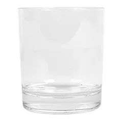 VERRES À "WHISKY" 350 ML Ø 8,2/7,5x9,5 CM TRANSPARENT POLYCARBONATE (12 UNITÉ)