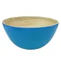 BOLS Ø 25,5x12 CM TURQUOISE BAMBOU (1 UNITÉ) BOLS