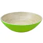BOLS Ø 20x6 CM VERT ANIS BAMBOU (1 UNITÉ) BOLS