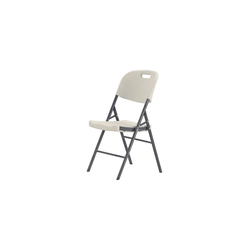 CHAISE PLIABLE SUPRA-TEK  50x45x88 CM BLANC PE (4 UNITÉ)