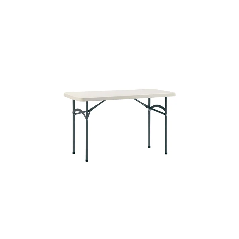 TABLE RECTANGULAIRE PLIABLE SUPRA-TEK  183x76x74 CM BLANC PE (1 UNITÉ)