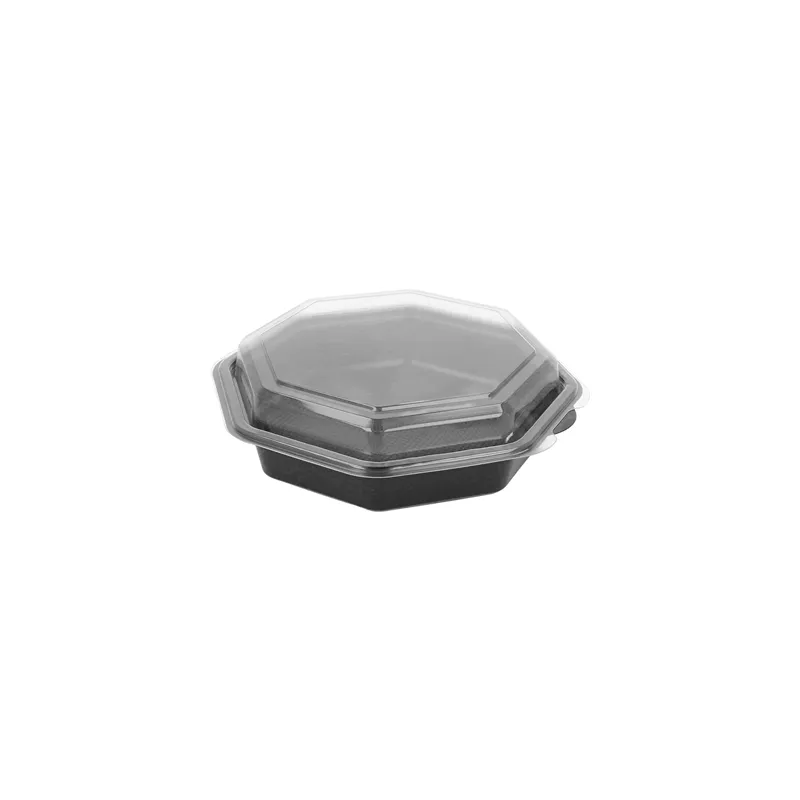 RÉCIPIENTS 680 ML 19x19x5 CM NOIR PS (300 UNITÉ) RÉCIPIENTS 680 ML 19x19x5 CM NOIR PS (300 UNITÉ)