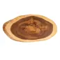 PLATEAUX PRÉSENTATION OVALES WOOD 40,6x20,3x1,9 CM NATUREL BOIS (6 UNITÉ) PLATEAUX PRÉSENTATION OVALES