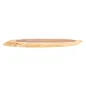 PLATEAUX PRÉSENTATION OVALES WOOD 50,8x20,3x1,9 CM NATUREL BOIS (6 UNITÉ) PLATEAUX PRÉSENTATION OVALES