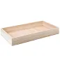 BOÎTE PRÉSENTATION BUFFET WOOD 60x40x7,5 CM NATUREL BOIS (1 UNITÉ) BOÎTE PRÉSENTATION BUFFET