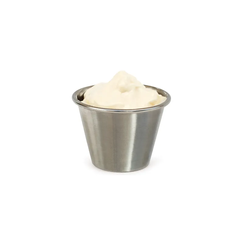 RAMEQUINS ARTINOX 90 ML Ø 7x3,8 CM ARGENTE INOX (12 UNITÉ) RAMEQUINS ARTINOX 90 ML Ø 7x3,8 CM ARGENTE INOX (12 UNITÉ)
