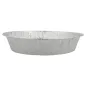 TOURTIERES RONDES 1070 ML Ø 21x4 CM ALUMINIUM (100 UNITÉ) TOURTIERES RONDES