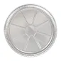 RÉCIPIENTS TARTELETTES 1545 ML Ø 33/30,5x2 CM ALUMINIUM (50 UNITÉ) RÉCIPIENTS TARTELETTES