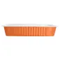 RÉCIPIENTS LAQUÉS 1360 ML 24x17,9x4,2 CM CUIVRE ALUMINIUM (100 UNITÉ) RÉCIPIENTS LAQUÉS