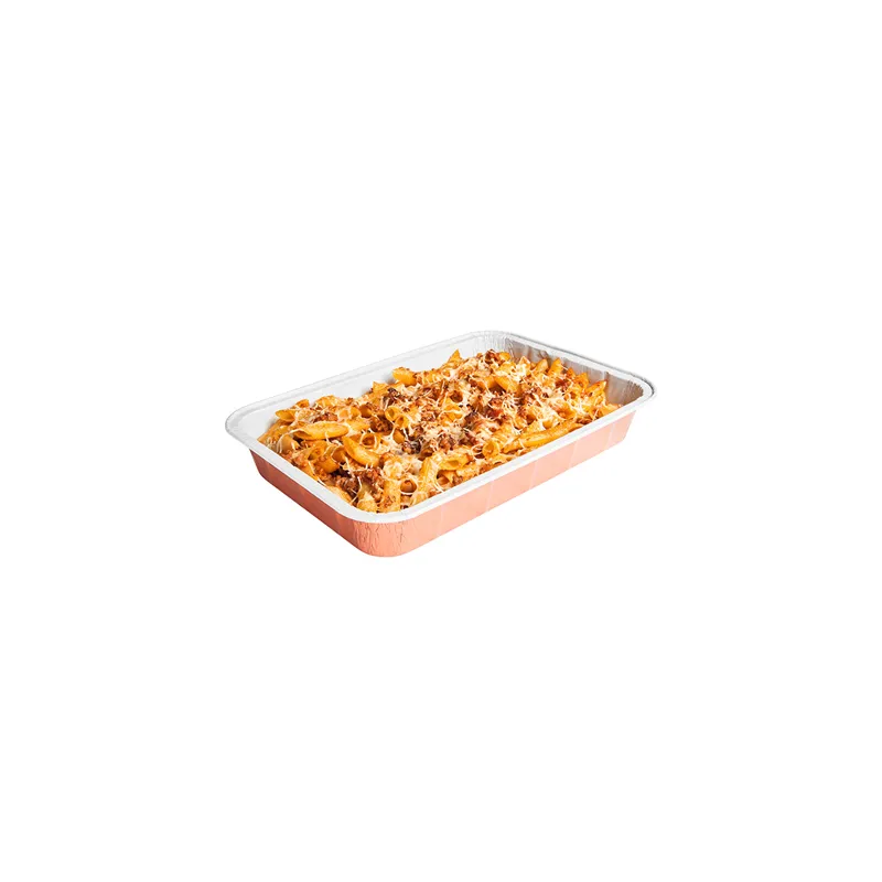 RÉCIPIENTS LAQUÉS 2450 ML 31,4x21,3x4,3 CM CUIVRE ALUMINIUM (50 UNITÉ) RÉCIPIENTS LAQUÉS 2450 ML 31,4x21,3x4,3 CM CUIVRE ALUMINIUM (50 UNITÉ)
