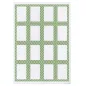 100 FEUILLES ÉTIQUETTES RECTANGULAIRES