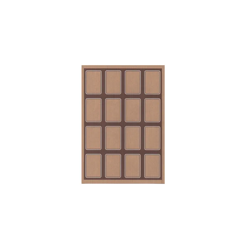 100 FEUILLES ÉTIQUETTES RECTANGULAIRES 4,5x6,5 CM KRAFT (1 UNITÉ) 100 FEUILLES ÉTIQUETTES RECTANGULAIRES 4,5x6,5 CM KRAFT (1 UNITÉ)