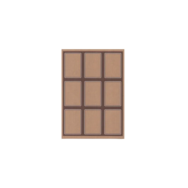 100 FEUILLES ÉTIQUETTES RECTANGULAIRES 6,3x9 CM KRAFT (1 UNITÉ) 100 FEUILLES ÉTIQUETTES RECTANGULAIRES 6,3x9 CM KRAFT (1 UNITÉ)