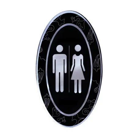 PLAQUE AUTO-ADHESIVE "UNISEX"