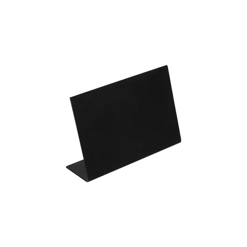 ARDOISES DE TABLE   10,5x7,3 CM NOIR FER (6 UNITÉ)