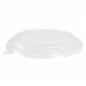 COUVERCLES POUR SALADIERS 212.97 Ø 18,4 CM TRANSPARENT PET (300 UNITÉ) COUVERCLES POUR SALADIERS 212.97
