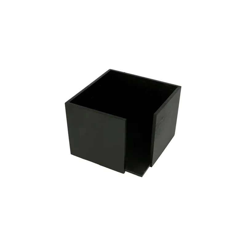 DISTRIBUTEUR SERVIETTES BAMBOO  13,5x13,5x10 CM NOIR BAMBOU (1 UNITÉ)