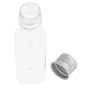 FLACONS AVEC BOUCHON EN ALUMINIUM 35 ML Ø2,5x9,6 CM TRANSPARENT PET (100 UNITÉ) FLACONS AVEC BOUCHON EN ALUMINIUM
