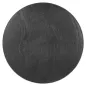 ASSIETTES RÉUTILISABLES SIMIL ARDOISE ASAMI WARE Ø12,8x1,3 CM NOIR PS (288 UNITÉ) ASSIETTES RÉUTILISABLES SIMIL ARDOISE
