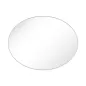 MIROIR OVAL 81x56x0,5 CM ACRYLIQUE (1 UNITÉ) MIROIR OVAL
