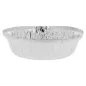 RÉCIPIENTS TARTELETTES 830 ML Ø 18,5/17x4,3 CM ALUMINIUM (100 UNITÉ) RÉCIPIENTS TARTELETTES