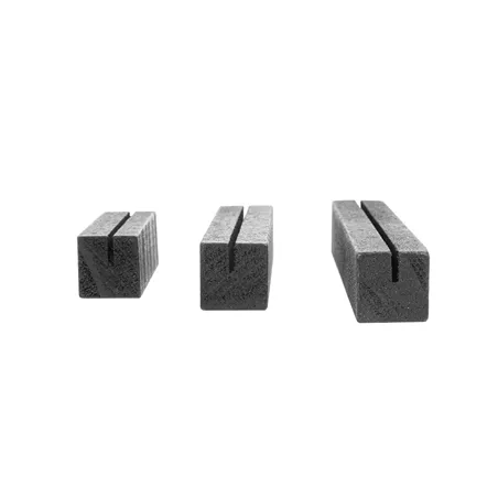 3 U. BASES POUR ARDOISES   NOIR BOIS (10 UNITÉ)