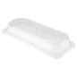COUVERCLE POUR CODE 212.93 22,2x9,6x3,2 CM TRANSPARENT OPS (800 UNITÉ) COUVERCLE POUR CODE 212.93