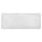 COUVERCLE POUR CODE 212.93 22,2x9,6x3,2 CM TRANSPARENT OPS (800 UNITÉ) COUVERCLE POUR CODE 212.93