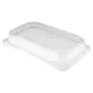 COUVERCLE POUR CODE 212.96 21,5x13,8x3,2 CM TRANSPARENT OPS (800 UNITÉ) COUVERCLE POUR CODE 212.96