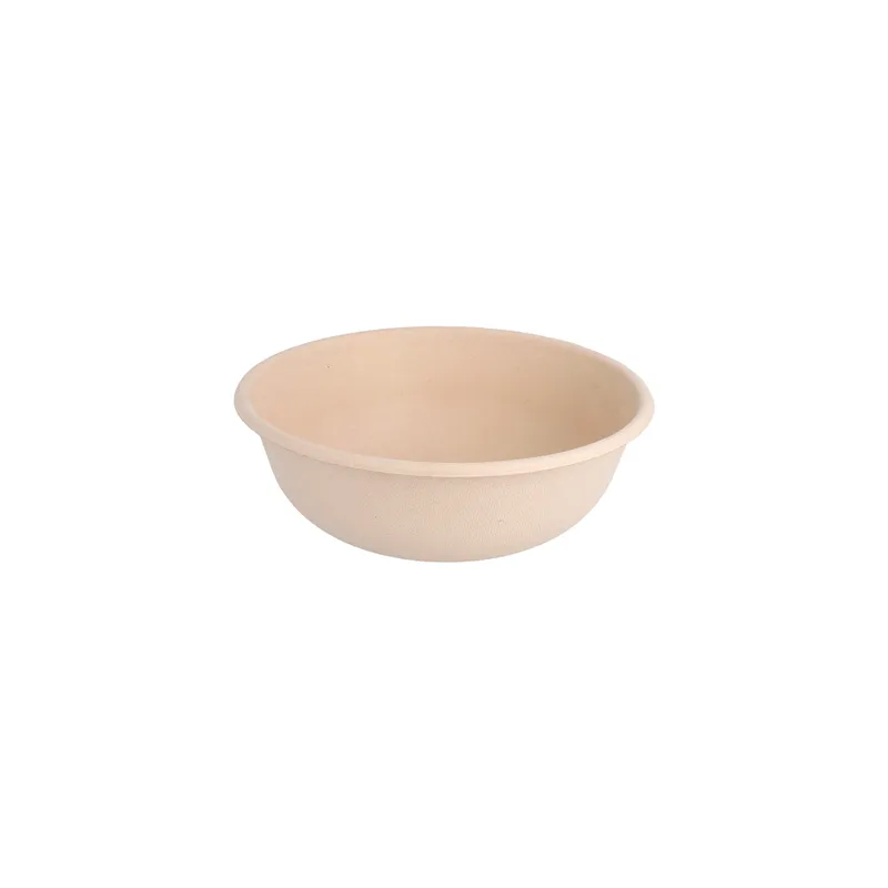 SALADIERS BIONIC 750 ML Ø 17x6,1 CM NATUREL BAGASSE (500 UNITÉ)