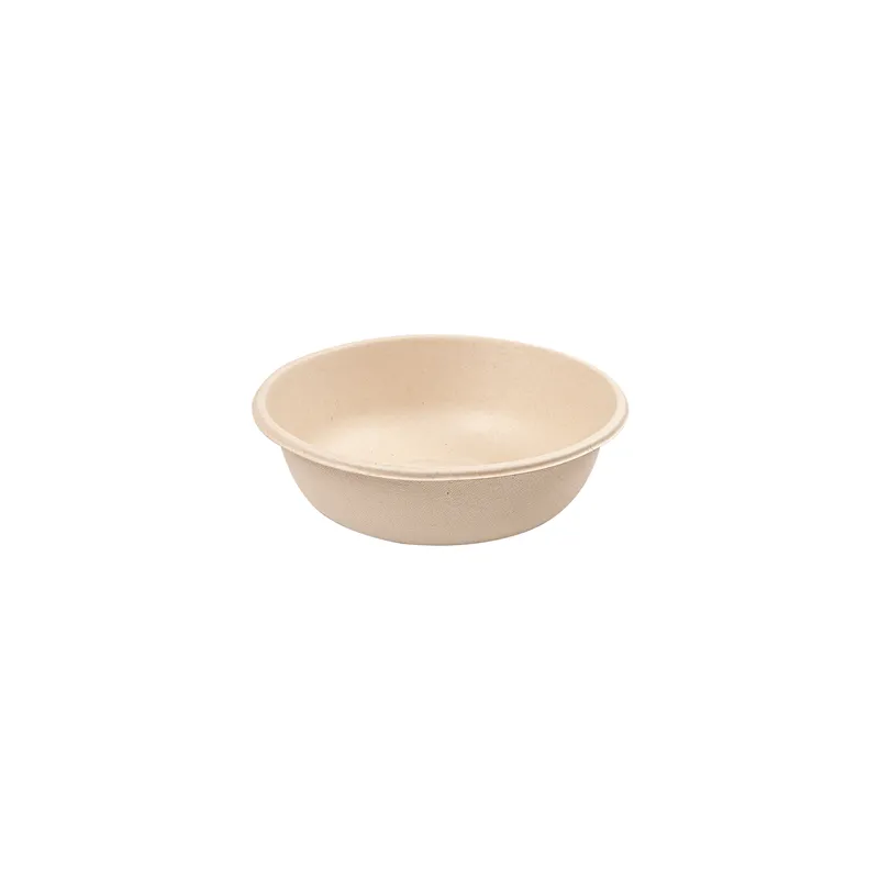 SALADIERS BIONIC 950 ML Ø 18,6x6,1 CM NATUREL BAGASSE (500 UNITÉ)