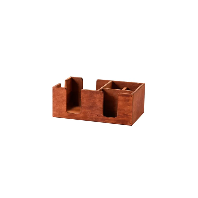 ORGANISATEUR DE BAR   27x17x10 CM NATUREL BOIS (1 UNITÉ)