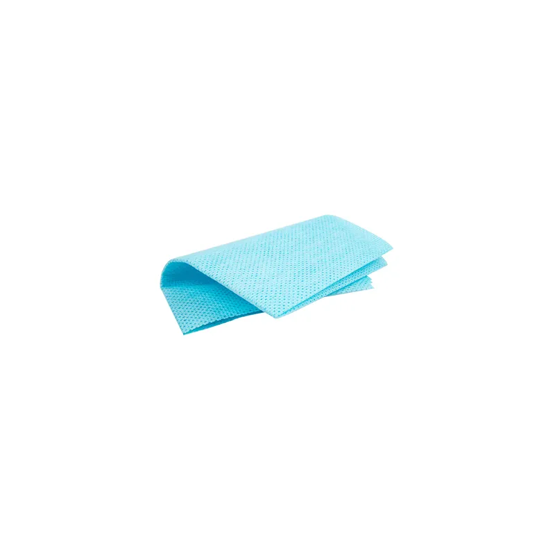25 U. LAVETTES SUPER PERFOKLEEN  80 G/M2 36x42,5 CM BLEU VISCOSE (1 UNITÉ)