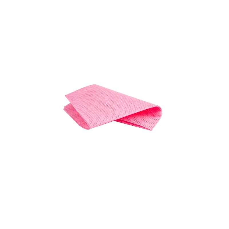 25 U. LAVETTES SUPER PERFOKLEEN  80 G/M2 36x42,5 CM ROUGE VISCOSE (1 UNITÉ)