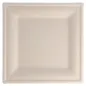 ASSIETTES CARRÉES BIONIC 20x20x1 CM NATUREL BAGASSE (500 UNITÉ) ASSIETTES CARRÉES