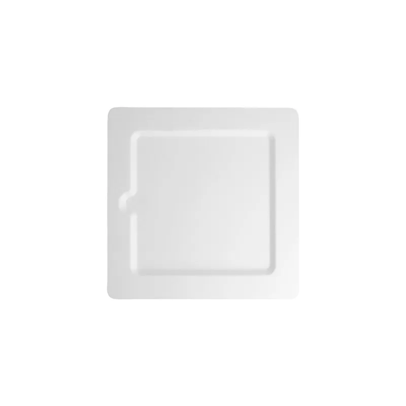 ASSIETTES CARRÉES BIONIC 20x20x1 CM BLANC BAGASSE (200 UNITÉ) ASSIETTES CARRÉES BIONIC 20x20x1 CM BLANC BAGASSE (200 UNITÉ)