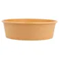 POTS SALADIERS 500 ML - 16,7 oz 300 + 18 PE G/M2 Ø15/12,8x4,5 CM NATUREL KRAFT (300 UNITÉ) POTS SALADIERS