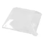 COUVERCLES POUR RÉF. 213.71 16x16x4 CM TRANSPARENT PET (400 UNITÉ) COUVERCLES POUR RÉF. 213.71