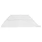 COUVERCLES POUR RÉF. 213.71 16x16x4 CM TRANSPARENT PET (400 UNITÉ) COUVERCLES POUR RÉF. 213.71