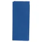 SACS COUVERTS + SERV. AIRLAID BLEU