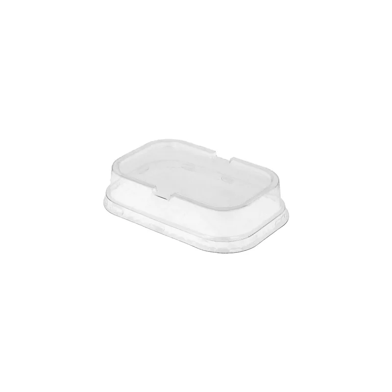COUVERCLES POUR CODES 214.69/81   11,5x7,5x2,5 CM TRANSPARENT PET (100 UNITÉ)