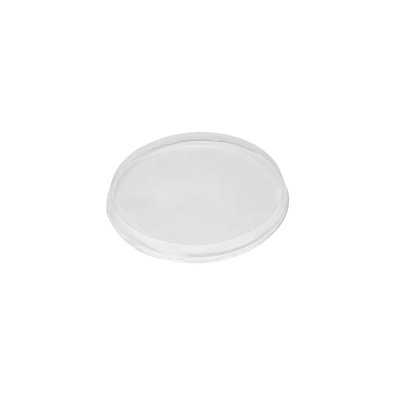 COUVERCLES POUR CODES 214.74/87   Ø24,5x2,2 CM TRANSPARENT PET (50 UNITÉ)