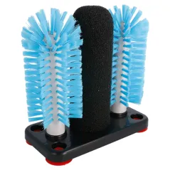 LAVE-VERRES 1 ÉPONGE + 2 BROSSES