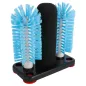 LAVE-VERRES 1 ÉPONGE + 2 BROSSES