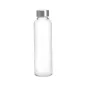 BOUTEILLE + BOUCHON ACIER WAKI GLASS 500 ML Ø 6,5x21,7 CM TRANSPARENT VERRE (36 UNITÉ) BOUTEILLE + BOUCHON ACIER