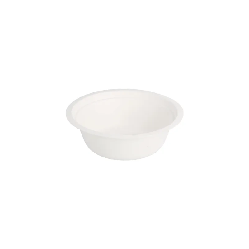 SALADIERS BIONIC 350 ML Ø 13,5x4,6 CM BLANC BAGASSE (900 UNITÉ) SALADIERS BIONIC 350 ML Ø 13,5x4,6 CM BLANC BAGASSE (900 UNITÉ)