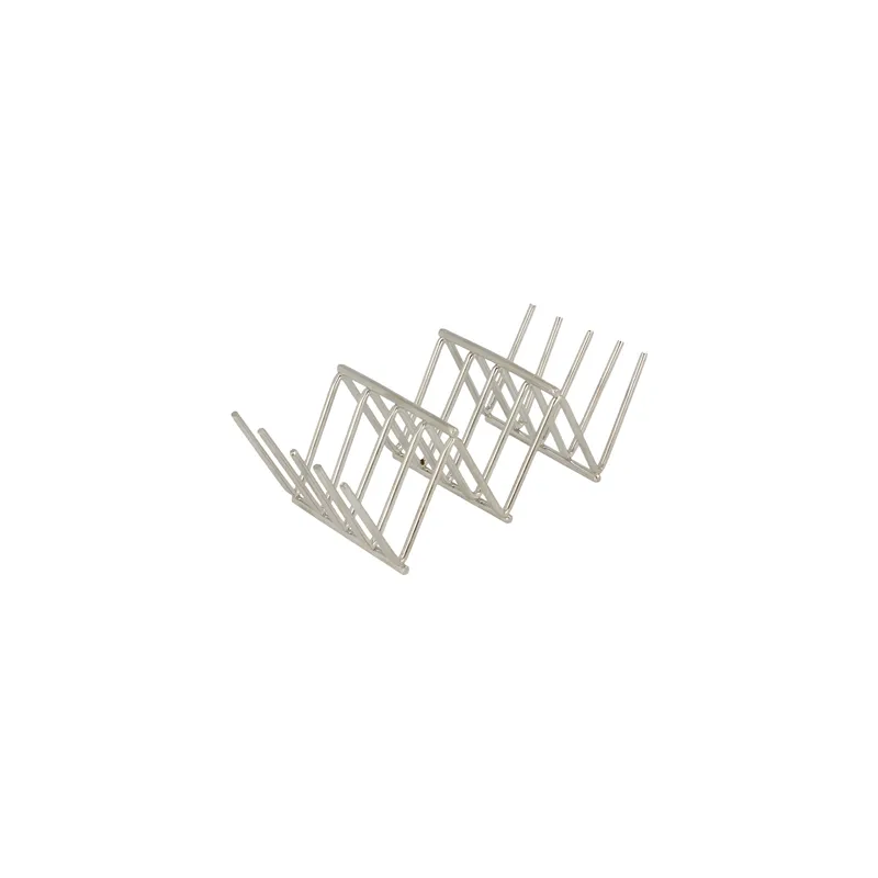 RACK MINI TACOS ARTINOX  11,8x5,1x3,7 CM ARGENTE INOX (1 UNITÉ)