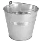 MINI SEAUX ARTINOX Ø 14x14 CM ARGENTE METAL (12 UNITÉ) MINI SEAUX