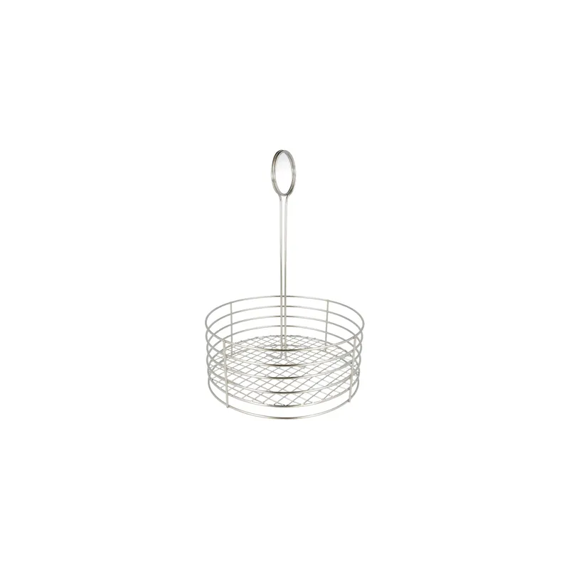 BASKET ROND Ø 22x30,5 CM ARGENTE INOX (1 UNITÉ) BASKET ROND Ø 22x30,5 CM ARGENTE INOX (1 UNITÉ)